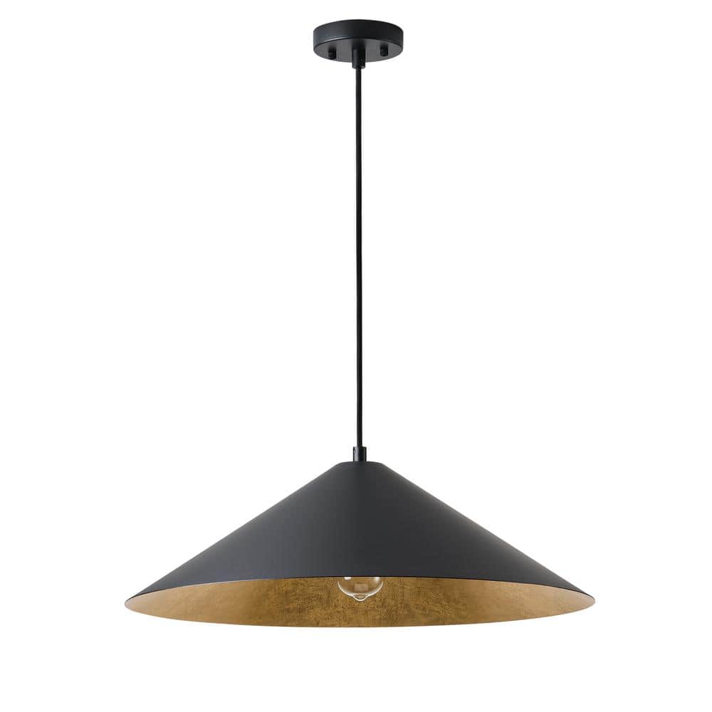 Farmhouse 23.62 in. 1-Light Pendant Light Kitchen Island Light Fixture with
