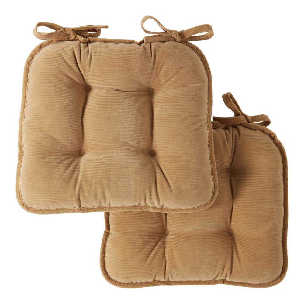 Dropship Rocking Chair Cushion 2 Pieces Back Seat Sets With Non-Slip Ties  Polyester Fiber Filling Comfortable For Indoor Home Office Car to Sell  Online at a Lower Price