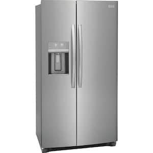 25.6 Cu. Ft. 36" Standard Depth Side by Side Refrigerator in Smudge-Proof Stainless Steel