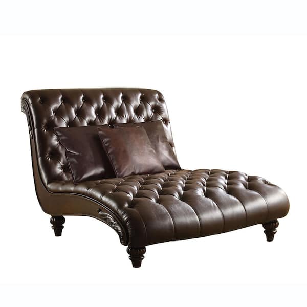 Wayfair leather chaise discount lounge