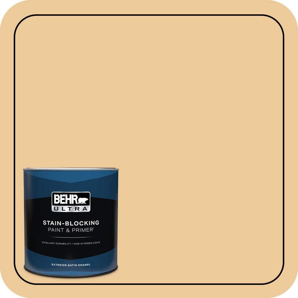 1 qt. #M270-4 Filtered Moon Satin Enamel Exterior Paint & Primer product image for price tracking