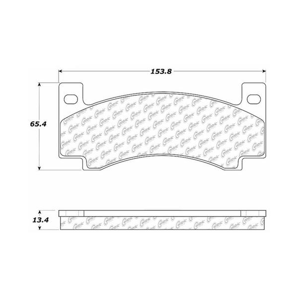 Centric Parts Disc Brake Pad Set