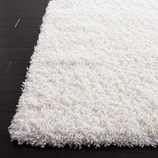 Spura Home Floor Shaggy Carpet Non-Slip White Geometric Rug Pad 3X5, 3' x  5' - Mariano's