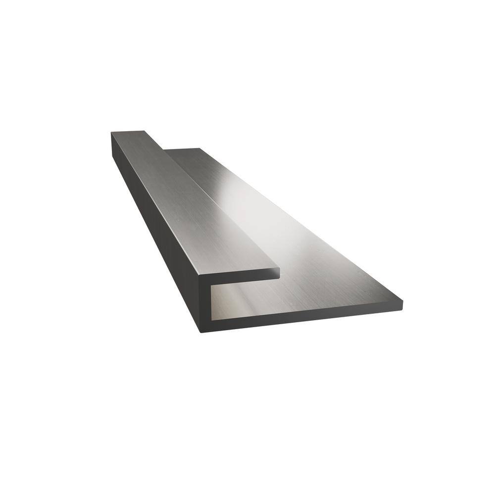 White and Gray Hexagon 60" x 36" x 80" Shower Wall Surround with Nickel Trim