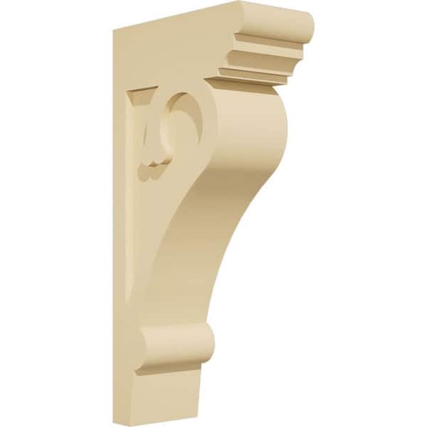 Ekena Millwork Standard Mayflower 3 1/2 in. x 16 in. x 8 in. Polyurethane Corbel