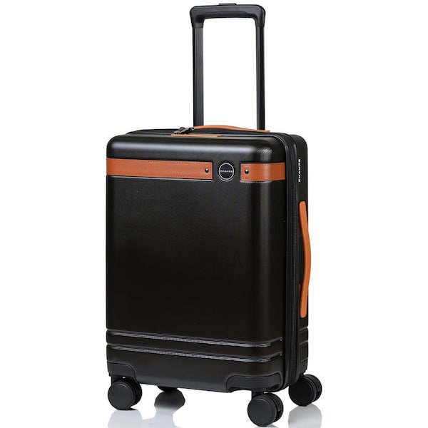 CHAMPS Vintage IV 20 in. Black Hardside Luggage Carry-on (1 bag) with Spinner Wheels