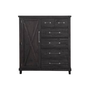 Yosemite 6-Drawer Cafe Gentleman's Chest 57 in. H x 54 in. W x 22 in. D