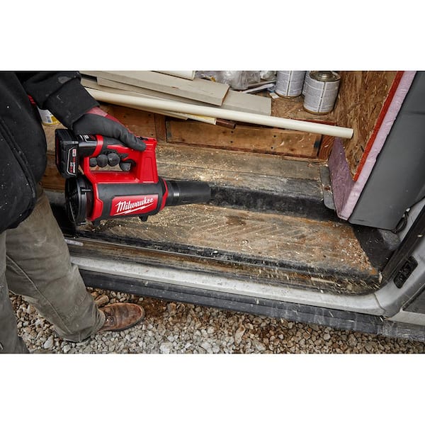 Milwaukee - M12 12V Lithium-Ion Cordless Compact Spot Blower (Tool-Only)