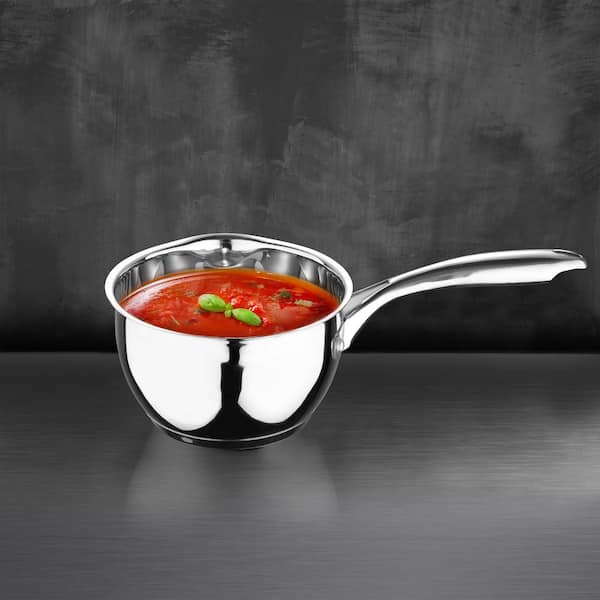 Gourmet by Bergner - 5 Quart Stainless Steel Saute Pan 