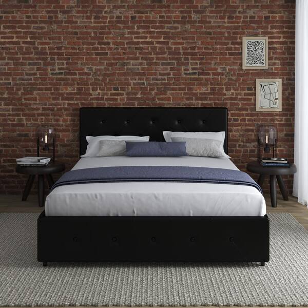 Dhp platform bed fashion with underbed storage