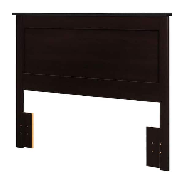South Shore Vito Full/Queen-Size Headboard in Chocolate