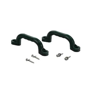Plastic Playset Safety Handles - Green (2-Pack)