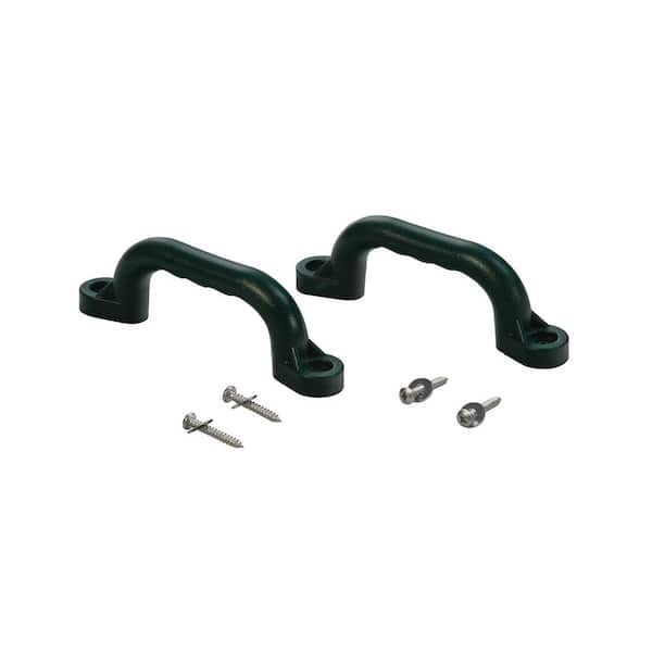 Creative Cedar Designs Plastic Playset Safety Handles - Green (2-Pack)