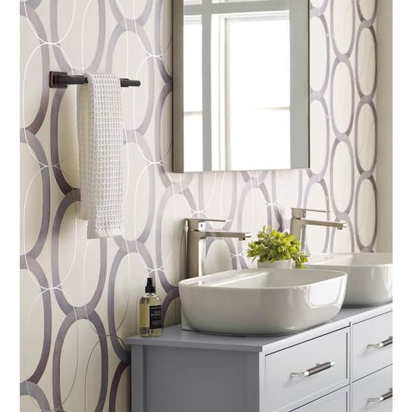 Bronx 9 in. Wall Mounted Towel Bar in Oil-Rubbed Bronze