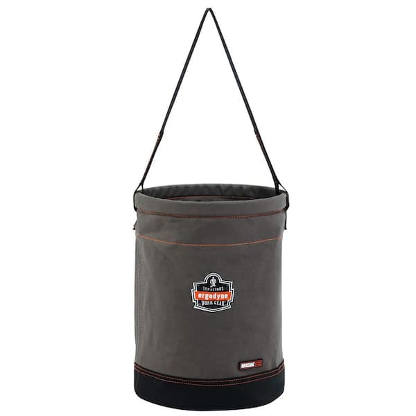 Ergodyne Arsenal 12.5 in. Tool Bucket in Gray Canvas