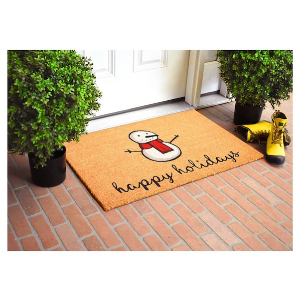 2x6 ft Christmas Rugs Santa Claus Area Rug Indoor Entry Mat Holiday  Decoration