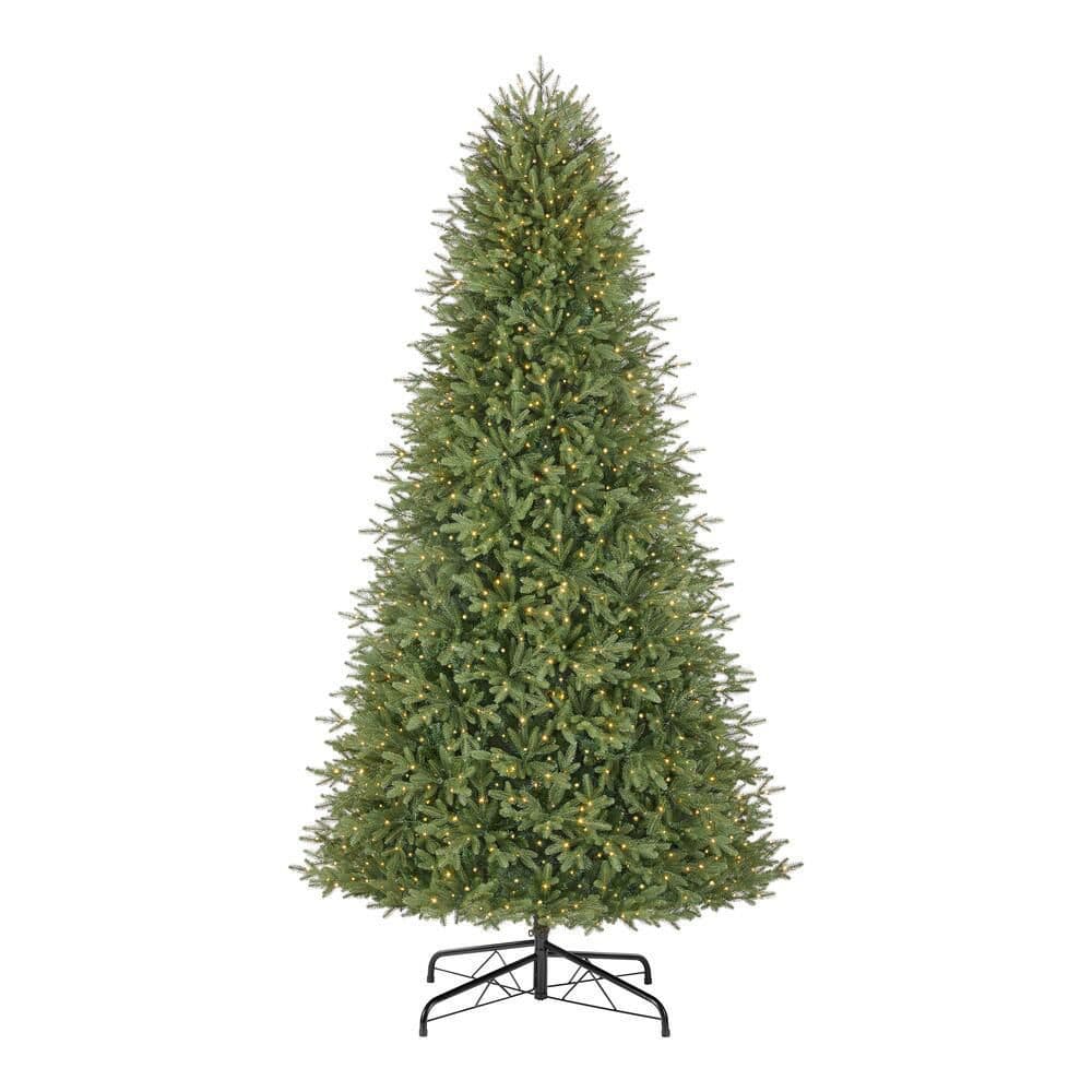 Home Accents Holiday 9 ft. Jackson Noble Fir LED Pre-Lit Artificial Christmas Tree T24 21WL10159 - The Home Depot