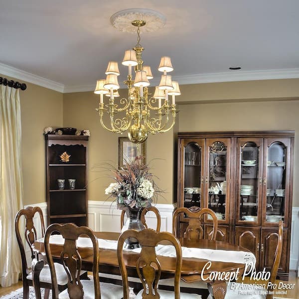 Ceiling Medallion Size For Chandelier Shelly Lighting