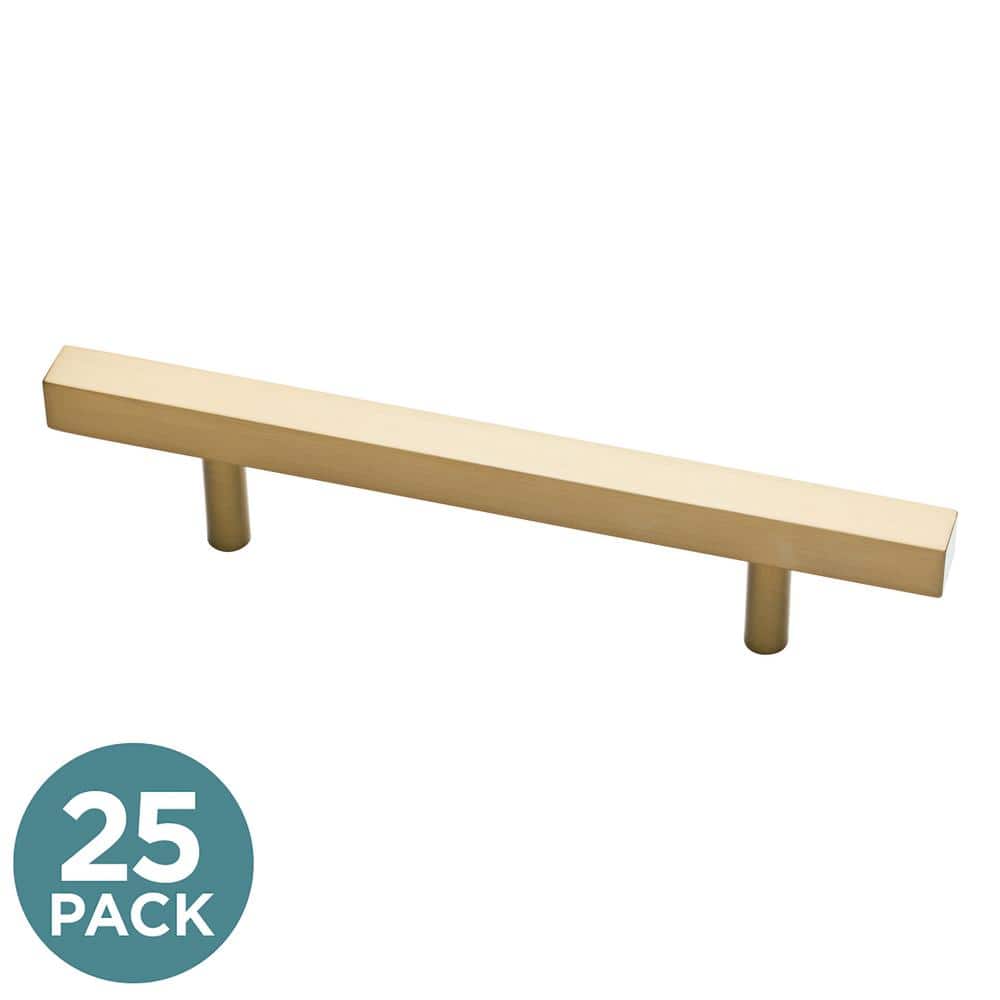 Liberty Square Bar 3-3/4 in. (96 mm) Modern Champagne Bronze Cabinet Drawer Pulls (25-Pack) P37280C-CZ-K2 Sansujyuku sansujyuku.com