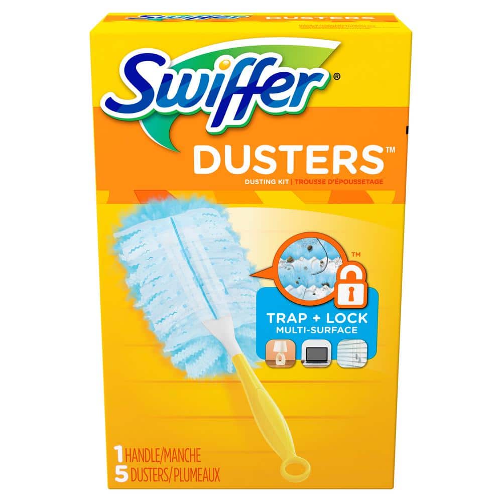 Swiffer 6-Count Disposable Dusting Kit with Handle