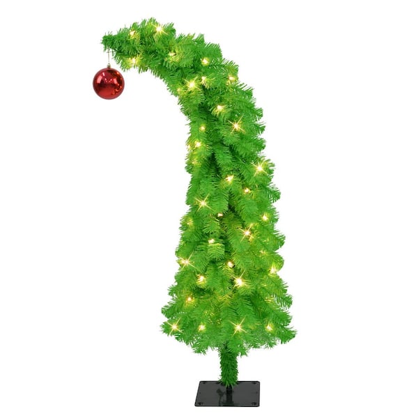 4 ft. Pre-Lit Whimsical Artificial Christmas Tree
