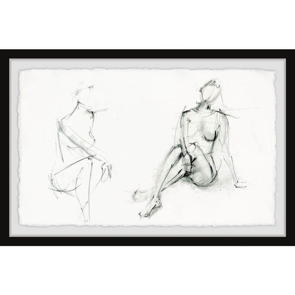 Im Daring You by Marmont Hill Framed People Art Print 16 in. x 24 in.