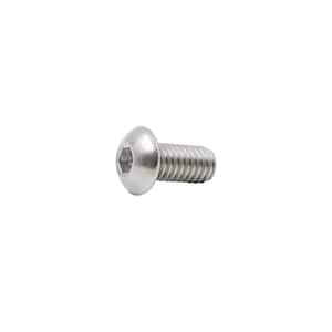 5/16-18x5/8 in. Stainless Steel Button Head Internal Hex Drive Cap Screw 2-Pieces