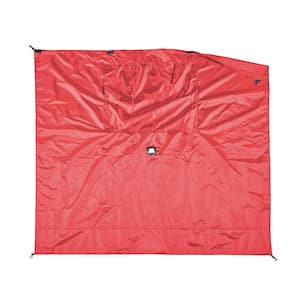 Quick-Set Screen Hub Red Fabric Wind and Sun Panels, Accessory Only (6-Pack)