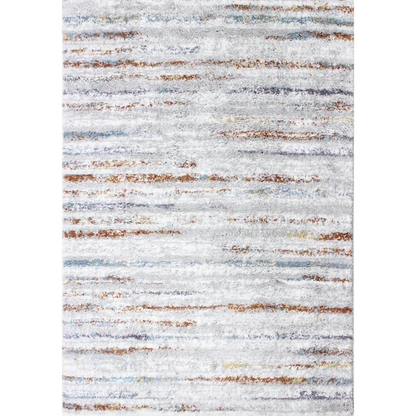BASHIAN Andes Multi 4 ft. X 6 ft. (3'6" x 5'6") Geometric Contemporary Accent Rug