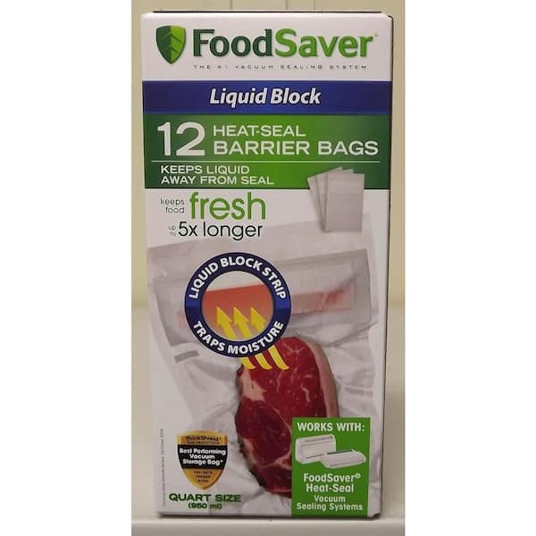 FoodSaver 20-Count Quart Bags-DISCONTINUED