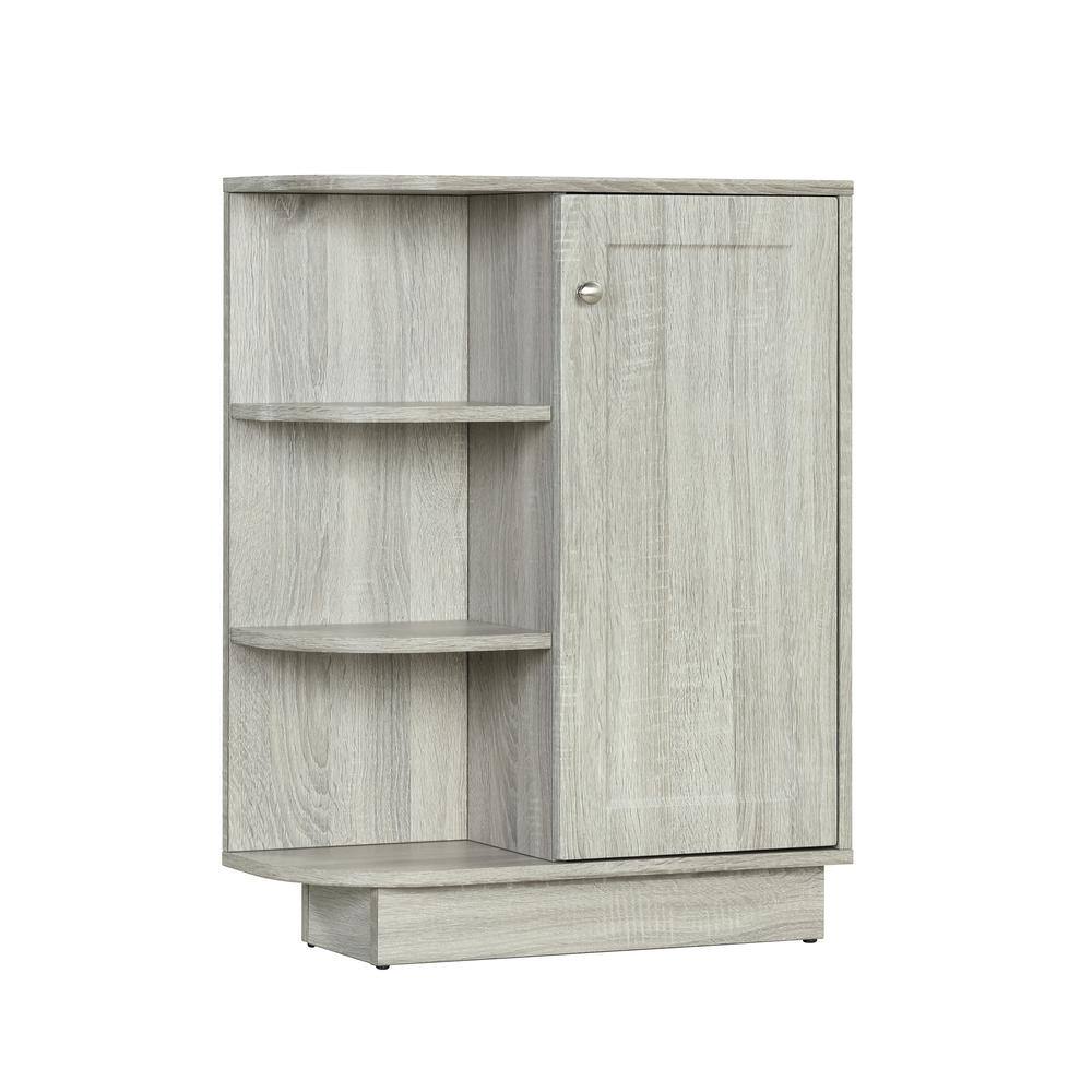 23.6 in. W x 9.7 in. D x 31.3 in. H Open Style Shelf Cabinet with Adjustabl