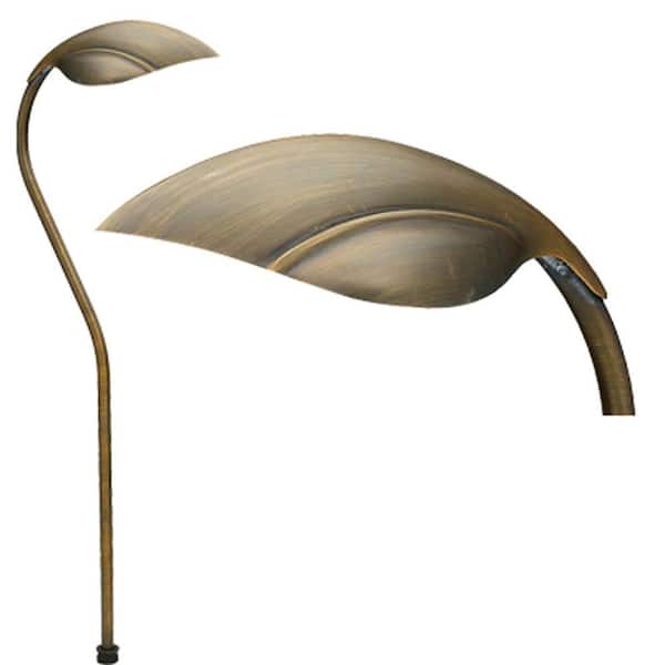 Best Quality Lighting 1-Light Antique Bronze Die-Cast Brass Path Light