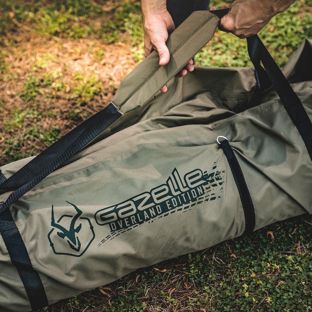 Alpine Green 8-Person Waterproof Hub Tent with Carry Bag