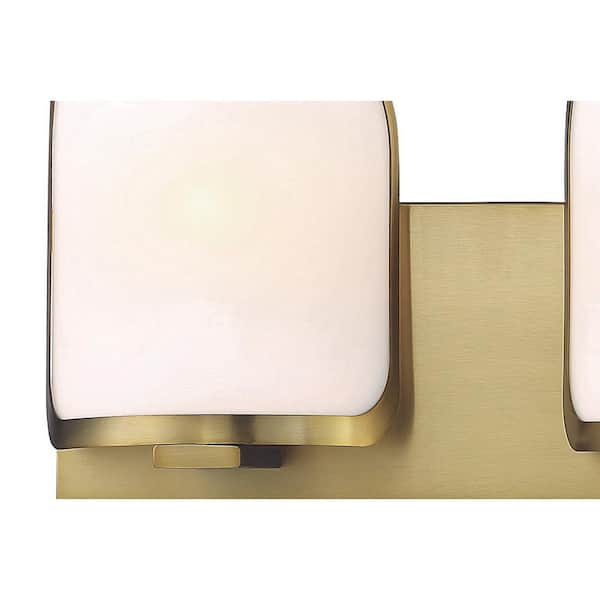 Minka Lavery 2454-695 Bishop Crossing 4 - Light Vanity in Soft Brass