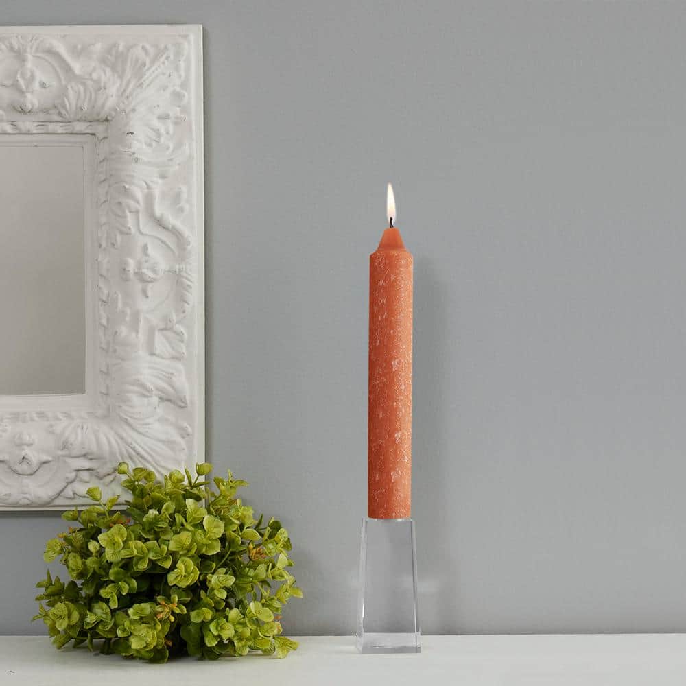 ROOT CANDLES 9 in. Timberline Rust Dinner Candle (Box of 4