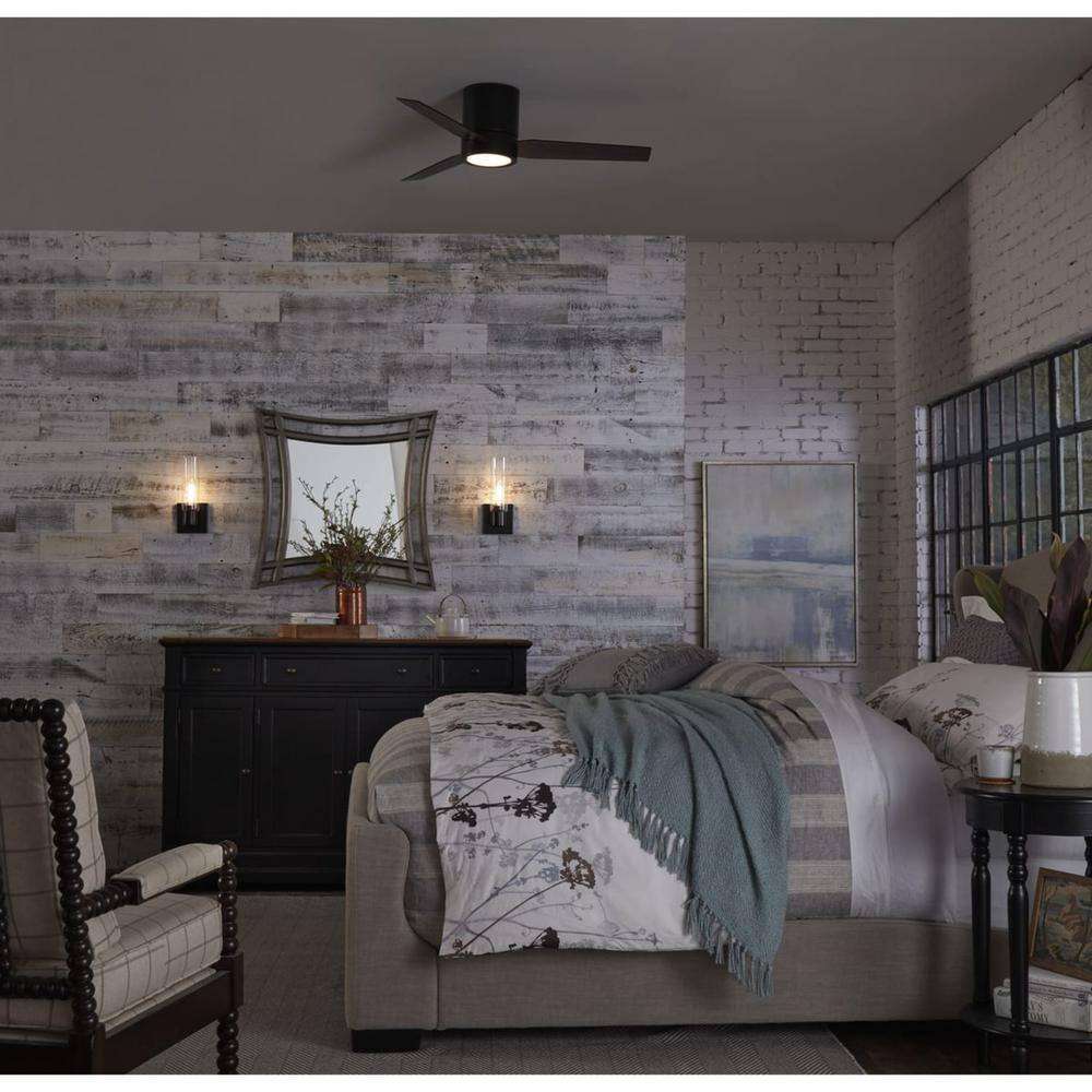 Clarion Matte Black Steel Wall Light with Clear Glass Shade