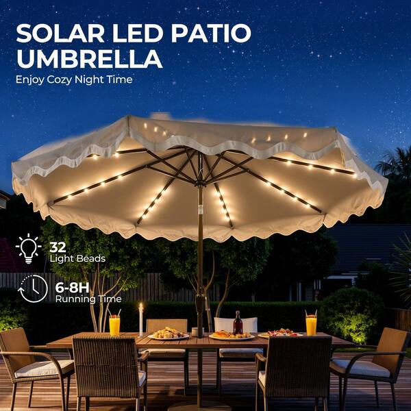 costco.patio.umbrella Replacement Canopy for Square Cantilever Umbrella Products - Leisure Ways Finish:Khaki SKY7470:0-134-0-0