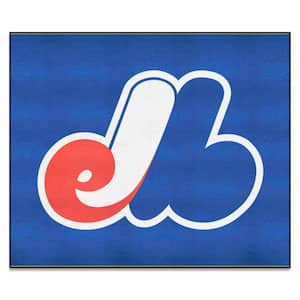 FANMATS Montreal Expos Light Blue 1 ft. 7 in. x 2 ft. 6 in. Starter Area  Rug 2211 - The Home Depot