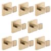 Kitchen Bathroom Accessories Brass Robe Hook Clothes Hanger Household Small Decoration Towel Hook Coat Hanger Key Rack 2 Or 1Pc