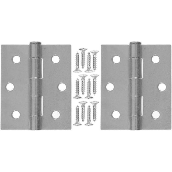 Wright Products 3 in. x 2.5 in. Galvanized Steel Hinge (1-Pair)
