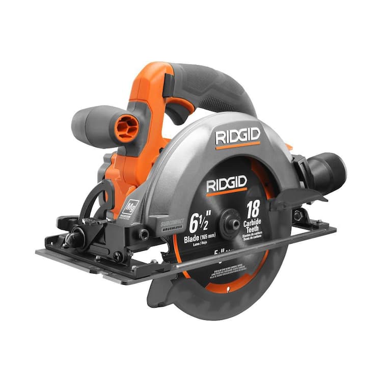 Ridgid 18V SubCompact Brushless Cordless 6 1/2 in. Circular Saw (Tool Only) R8656B