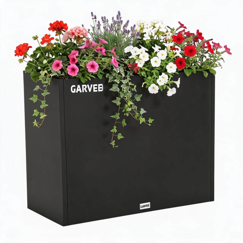 Heavy Duty Metal Raised Garden Bed Planter Box – Durable Iron Outdoor Planting Container for Patio 96.5x33x96.2cm price history on PriceWatchPro