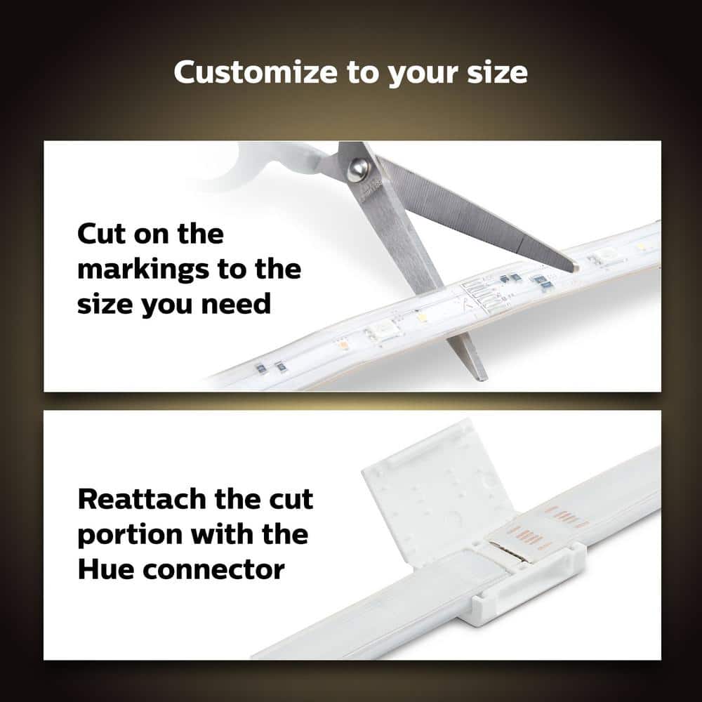 Philips Hue White and Color Ambiance Light Strip Extension