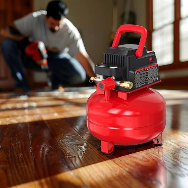Ahfiwaso 3 gal. 110 PSI Portable Electric Air Compressor Pancake