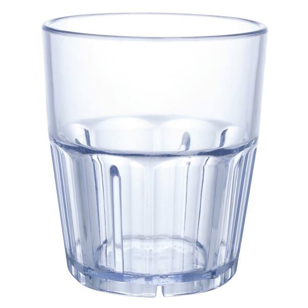 Winco 9 oz. Plastic Havana Tumbler