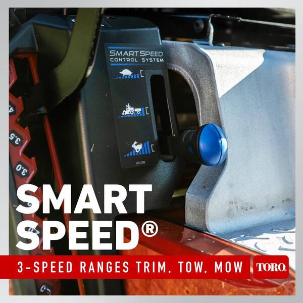 Toro TimeCutter 42 in. Deck 18 HP Kawasaki V-Twin Gas Dual Hydrostatic Zero Turn Riding Mower with Smart Speed CARB