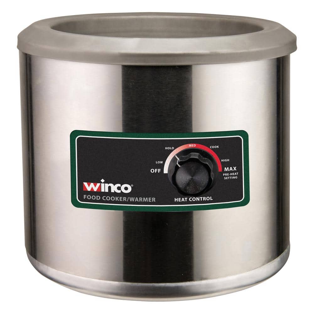 7 Qt, Silver Food Warmer/Cooker