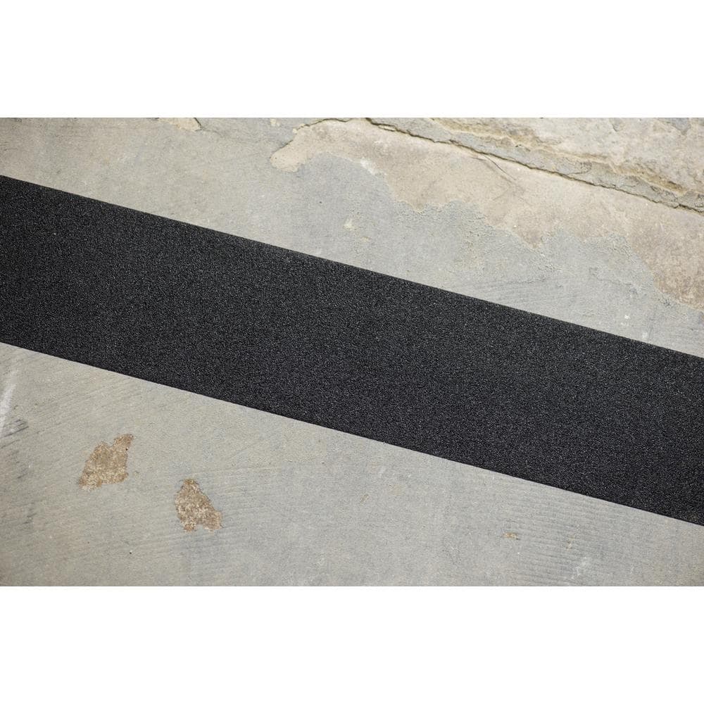 Black Aluminum Oxide Non-Skid Safety Tape 8" x 60'