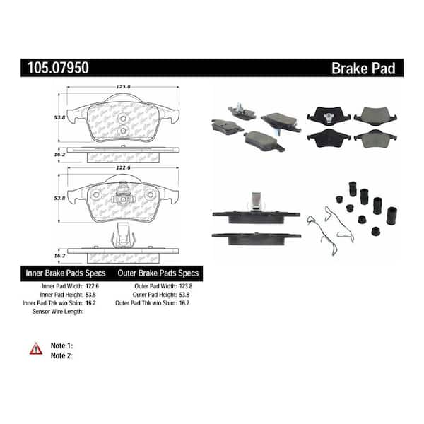 Centric Parts Disc Brake Pad Set