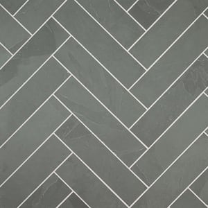 Montauk Blue 6 in. x 24 in. Gauged Slate Floor and Wall Tile (10 sq. ft./Case)